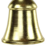 6.5"DIA METAL LIBERTY BELL W/JUTE - GOLD - XC434808
