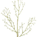 27"L GLITTERED BUD BRANCH SPRAY - GOLD - XS984608