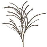 31"L GLITTERED/PAPER GRASS SPRAY - BROWN - XS104904