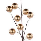 28"L BALL SPRAY X3 - SHINY GOLD - EC447408