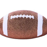 11"L STYROFOAM FOOTBALL - DARK BROWN/WHITE - MZ2058JK