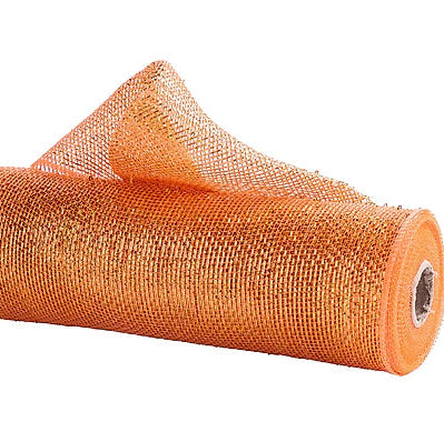10.5"X10YD THIN LASER FOIL MESH - ORANGE - RY861320
