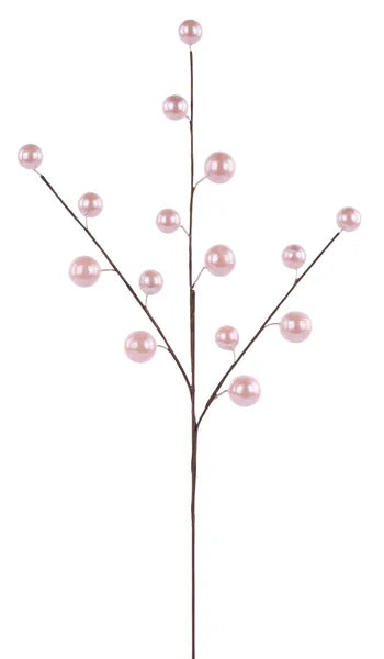 20"L PEARL BERRY SPRAY - PINK - EC5840H5