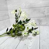 WHITE FLOWERING STEM X17 HEAD - 50161